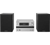Kenwood M-720DAB Système stéréo domestique Microchaîne audio domestique 25 W Noir, Argent
