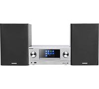 Kenwood M-9000S-S Micro système Hi-FI avec CD, Dab +, Radio Internet, Spotify, FM, Bluetooth, USB et Grand écran Couleur TFT