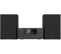 Kenwood M-925DAB-B Micro-chaîne HiFi avec CD, USB, FM RDS, Dab+ Bluetooth Audio-Streaming 2x50W, Couleur : Noir