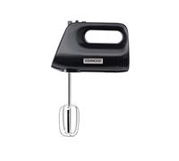 Kenwood MixEasy HMP30.A0BK Batteur à main 5 vitesses avec fonction turbo, fouet et crochet pétrisseur en acier inoxydable, 450 W, noir