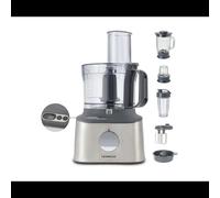 Kenwood MultiPro Compact+ FDM316SS robot 800W bol 2L acier inoxydable plastique gris balances intégrées
