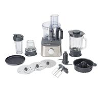 Kenwood Multipro Compact FDM316SS - Robot multi-fonctions - 2.1 tasse - 800 Watt - métal brossé/gris