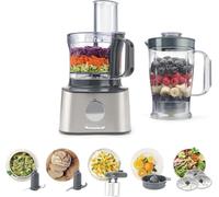 Kenwood FDM301SS robot de cuisine 800 W 2,1 L Noir, Acier inoxydable Balances intégrées