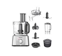 Kenwood Robot de cuisine MultiPro Express FDP65.590SI 1000 W bol 3 L + mixeur 1,5 L Gris