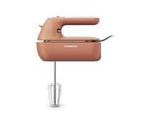 Kenwood QuickMix Go HMP40.000RD Batteur portable grâce à sa mallette intégrée, fouet en acier inoxydable et crochet pétrisseur, cuillère doseuse, 350 W, rouge
