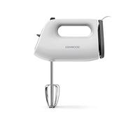 Kenwood QuickMix Lite Batteur à main léger avec démarrage lent, outil SureEject, enrouleur de cordon, moteur 300 W, passe au lave-vaisselle, blanc
