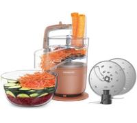 Kenwood Robot multifonction MULTIPRO GO FDP23.140RD Express Serve, lames inox Rose orange