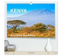 Kenya - a country like Africa (High Quality Premium Wall Calendar 2026 DIN A2 landscape),CALVENDO 12 Month Wall Calendar: Kenya, the countryside in its facets