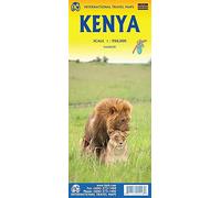 Kenya waterproof Echelle 1:950 000 - Collectif - Itm Publishing - broché - Atlas / carte