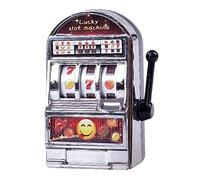 Kenyaw Mini Fruit Slot Machine Lucky Jackpot Arcade One Armed Bandit Slot Fruit Machine Tirelire Jouet Cadeau d'anniversaire