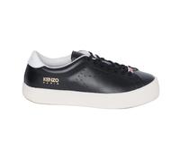 Kenzo - Baskets en Cuir avec Détails Perforés - Homme - Chaussures - Noir - Taille: 40 EU
