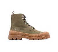 Kenzo - Baskets Khaki à Lacets et Semelle en Caoutchouc - Homme - Chaussures - Vert - Taille: 40 EU