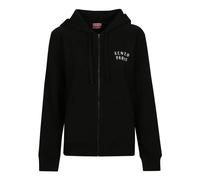 Kenzo - Boke Heart Embroidered Classic Zip Up Sweat à capuche - Femme - Sweatshirts et sweats à capuche - Noir - Taille: 38 FR