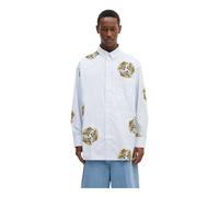 Kenzo - By Verdy Oversized Shirt - Homme - Chemises - Bleu - Taille: L