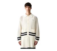 Kenzo - Cardigan à col polo - Homme - Pulls - Beige - Taille: M