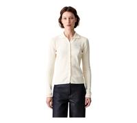 Kenzo - Logo Cardigan - Femme - Pulls - Beige - Taille: 40 FR