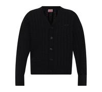 Kenzo - Cardigan en maille décorative - Homme - Pulls - Noir - Taille: XS