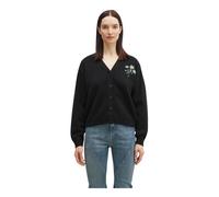 Kenzo - Cardigan Fleur de Jungle - Femme - Pulls - Noir - Taille: 36 FR