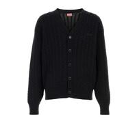 Kenzo - Cardigan Signature Brodé - Homme - Pulls - Noir - Taille: M