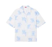 Kenzo - Cartoon Hawaiian Shirt - Homme - Chemises - Blanc - Taille: L