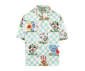 Kenzo - Cartoon Hawaiian Short Sleeve Shirt - Homme - Chemises - Multicolore - Taille: M