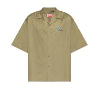 Kenzo - Chemise à manches courtes - Homme - Chemises - Vert - Taille: M