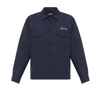 Kenzo - Chemise à poches - Homme - Chemises - Bleu - Taille: M