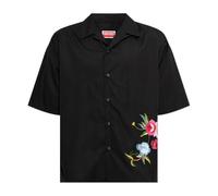 Kenzo - Chemise avec broderie colorée - Homme - Chemises - Noir - Taille: S