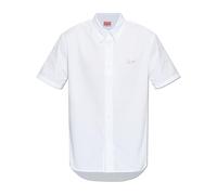 Kenzo - Chemise Casual Signature - Homme - Chemises - Blanc - Taille: L