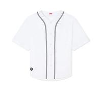 Kenzo - Chemise de baseball Boke Flower 2.0 - Homme - Chemises - Blanc - Taille: S