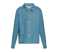 Kenzo - Chemise en jean avec logo brodé - Homme - Chemises - Bleu - Taille: S