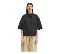 Kenzo - Chemise Oversize en Coton - Femme - Blouses et Chemises - Noir - Taille: 38 FR