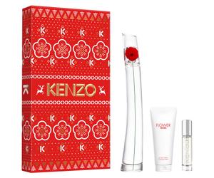 Kenzo - Coffret Flower By Kenzo Coffret Pour Femme Eau De Parfum 100ml + Vapo 10ml + Lait Pour Le Corps 75ml - Kapao Parfumerie en ligne française