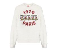 Kenzo - Cotton SweaT-shirt - Homme - Sweatshirts et sweats à capuche - Gris - Taille: S