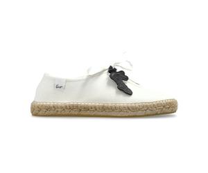 Kenzo - Espadrilles Logo - Femme - Chaussures - Blanc - Taille: 38 EU