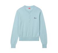 Kenzo - Gilet Brodé Signature - Femme - Pulls - Bleu - Taille: 40 FR