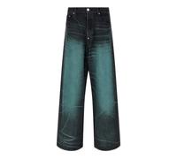 Kenzo - Jean Large Revers - Homme - Jeans - Bleu - Taille: W34