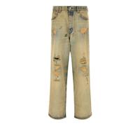 Kenzo - Jean Large Revers - Homme - Jeans - Jaune - Taille: W30