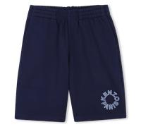 Kenzo Kids - Bermuda En Molleton - Medieval Blue - Unisexe - 8 Ans