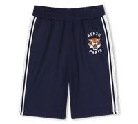 Kenzo Kids - Bermuda Taille Élastique - Medieval Blue - Unisexe - 14 Ans