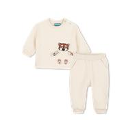 Kenzo Kids - Ensemble Sweat-shirt Et Pantalon - Pale Trench - Unisexe - 6 Mois