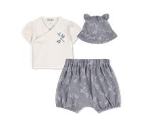 Kenzo Kids - Ensemble Tee-shirt, Bob Et Bavoir - Libellule - Fille - 9 Mois
