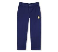 Kenzo Kids - Pantalon Taille Réglable - Medieval Blue - Garçon - 4 Ans