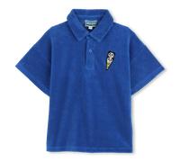 Kenzo Kids - Polo Tissu Absorbant - Bleu Royal - Unisexe - 2 Ans