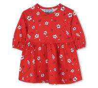 Kenzo Kids - Robe À Manches Longues - Rouge Fonce - Fille - 2 Ans