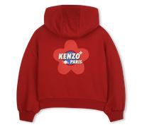 Kenzo Kids - Sweat À Capuche En Molleton - Claret - Fille - 10 Ans