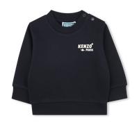 Kenzo Kids - Sweat En Molleton - Bleu Mistral - Garçon - 6 Mois