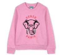Kenzo Kids - Sweat En Molleton - Deep Pink - Fille - 12 Ans