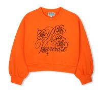 Kenzo Kids - Sweat En Molleton - Orange Fonce - Fille - 14 Ans