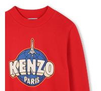 Kenzo Kids - Sweat En Molleton - Rouge Fonce - Garçon - 8 Ans